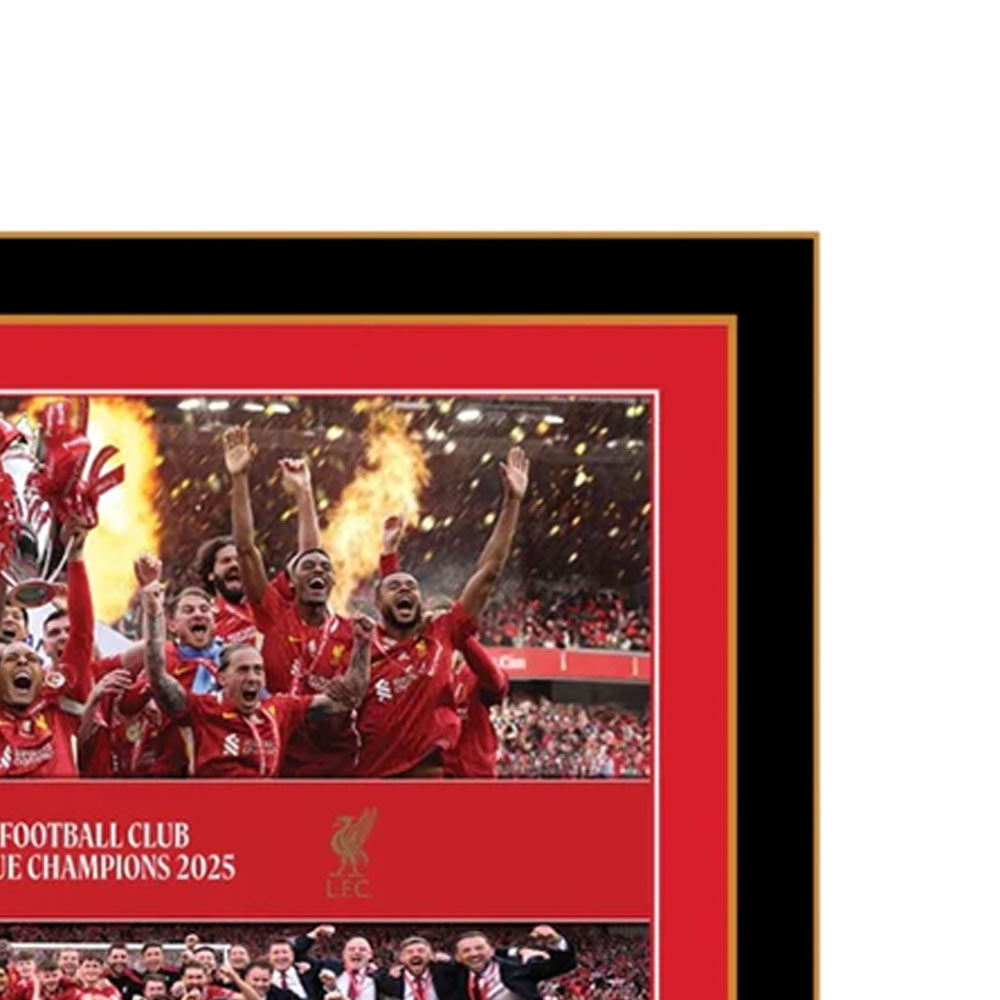 LFC Premier League Trophy Lift 12 x 16 Montage Framed - Supersports Thailand