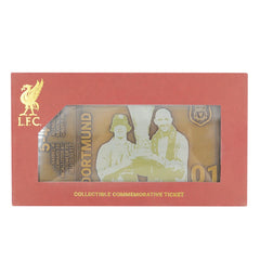 LIVERPOOL FOOTBALL CLUB 2001 Cup Final ตั๋ว