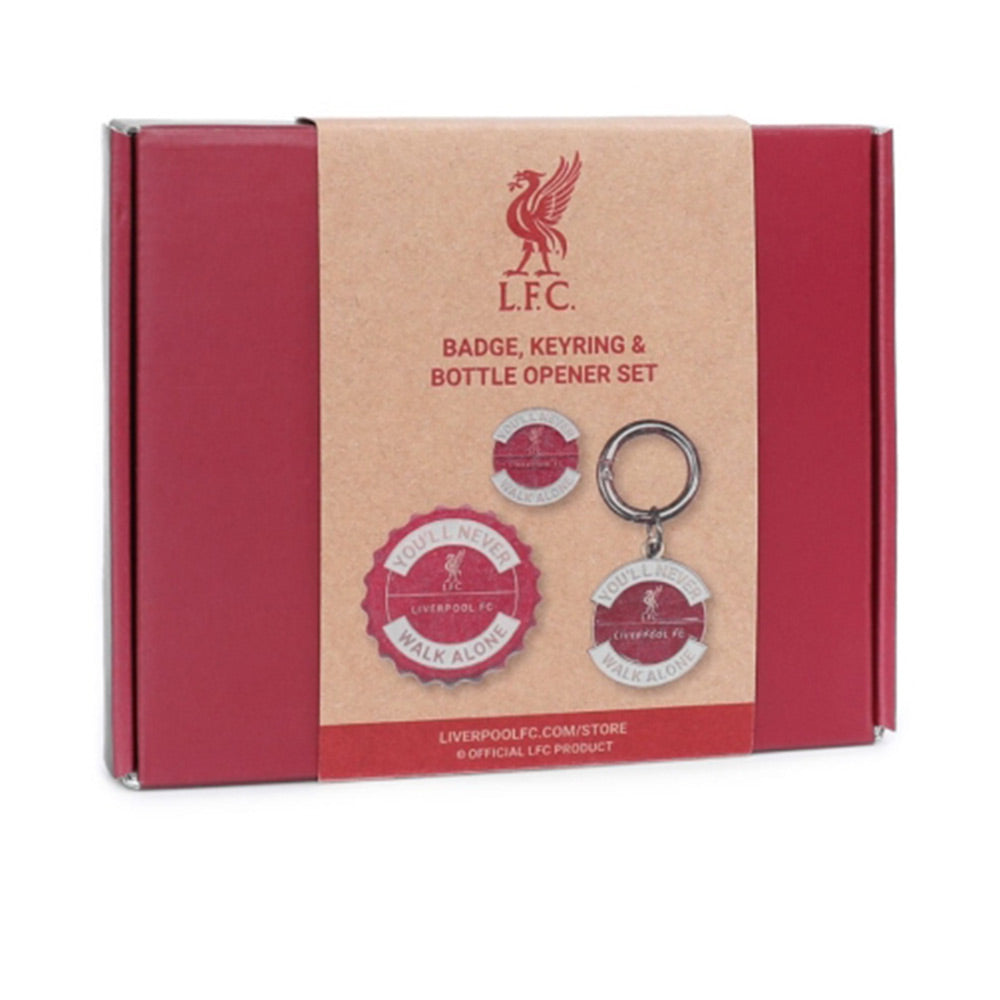 LFC Red Badge, Keyring and Bottle Opener Set - Supersports Thailand Supersports Thailand