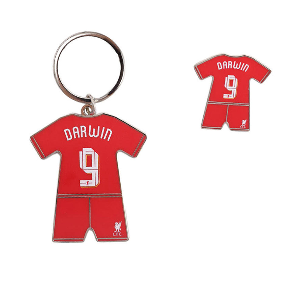 LFC Darwin Núñez  2024/25 Badge And Keyring Set - Supersports Thailand