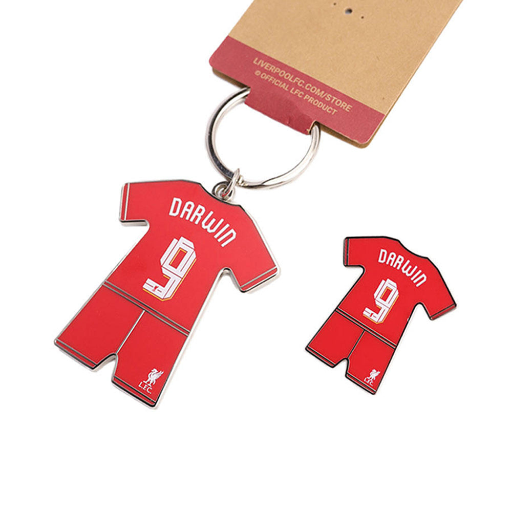 LFC Darwin Núñez  2024/25 Badge And Keyring Set - Supersports Thailand