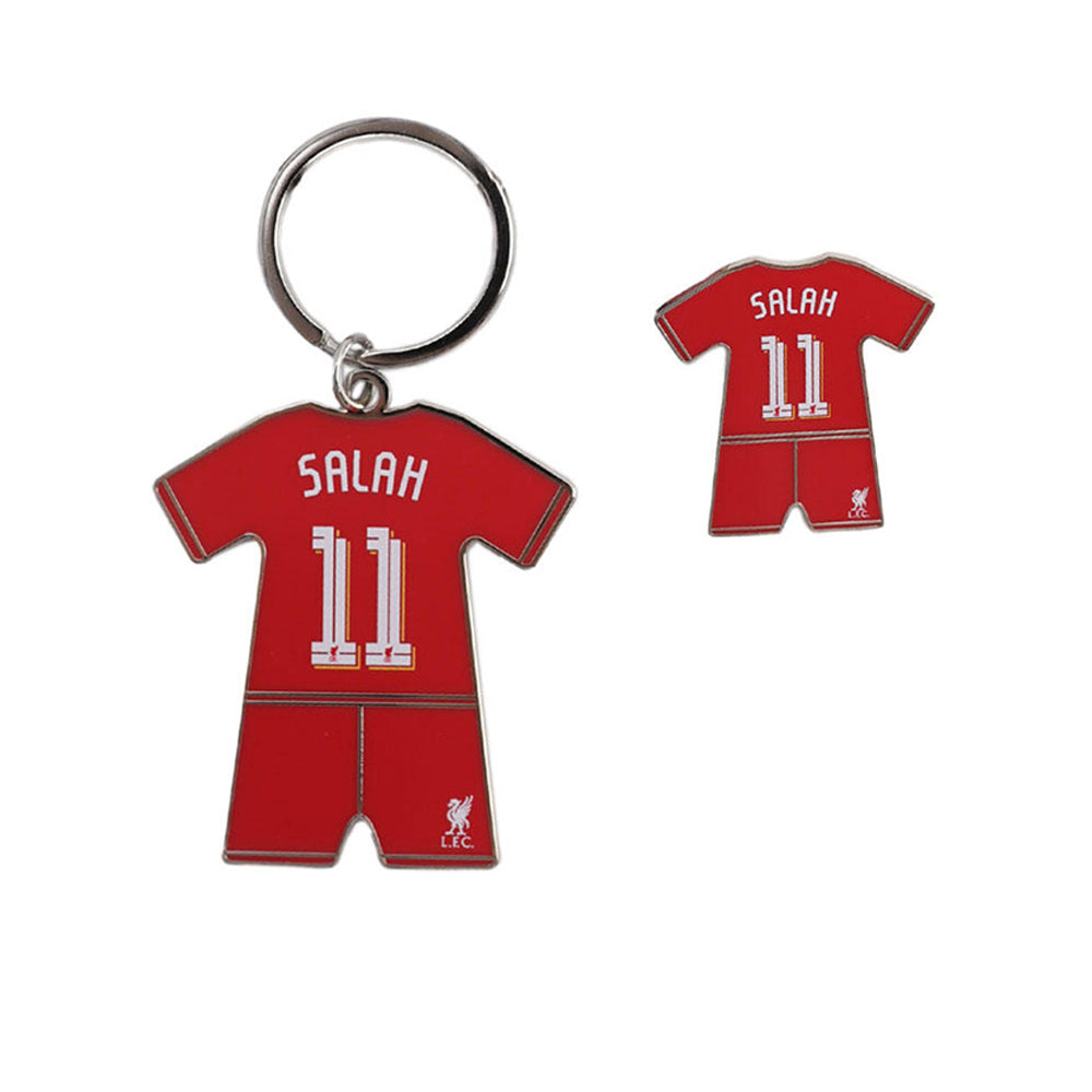 LFC Mo Salah 2024/25 Badge And Keyring Set - Supersports Thailand Supersports Thailand