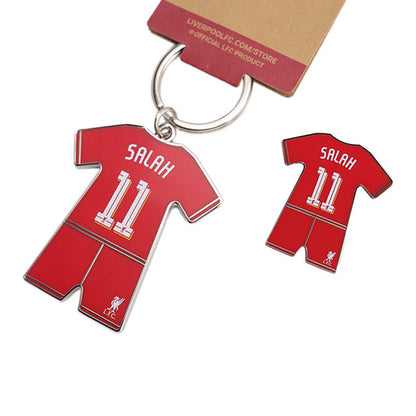 LFC Mo Salah 2024/25 Badge And Keyring Set - Supersports Thailand