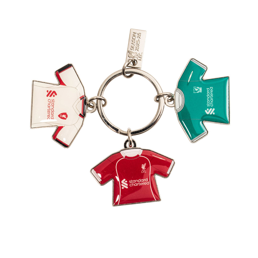 LFC 2025/26 Home, Away & Third Keyring - Supersports Thailand