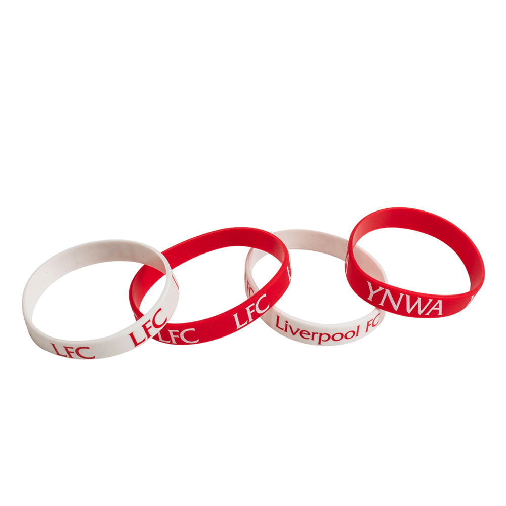 LFC Red And White Wristband (4 Pieces) - Supersports Thailand