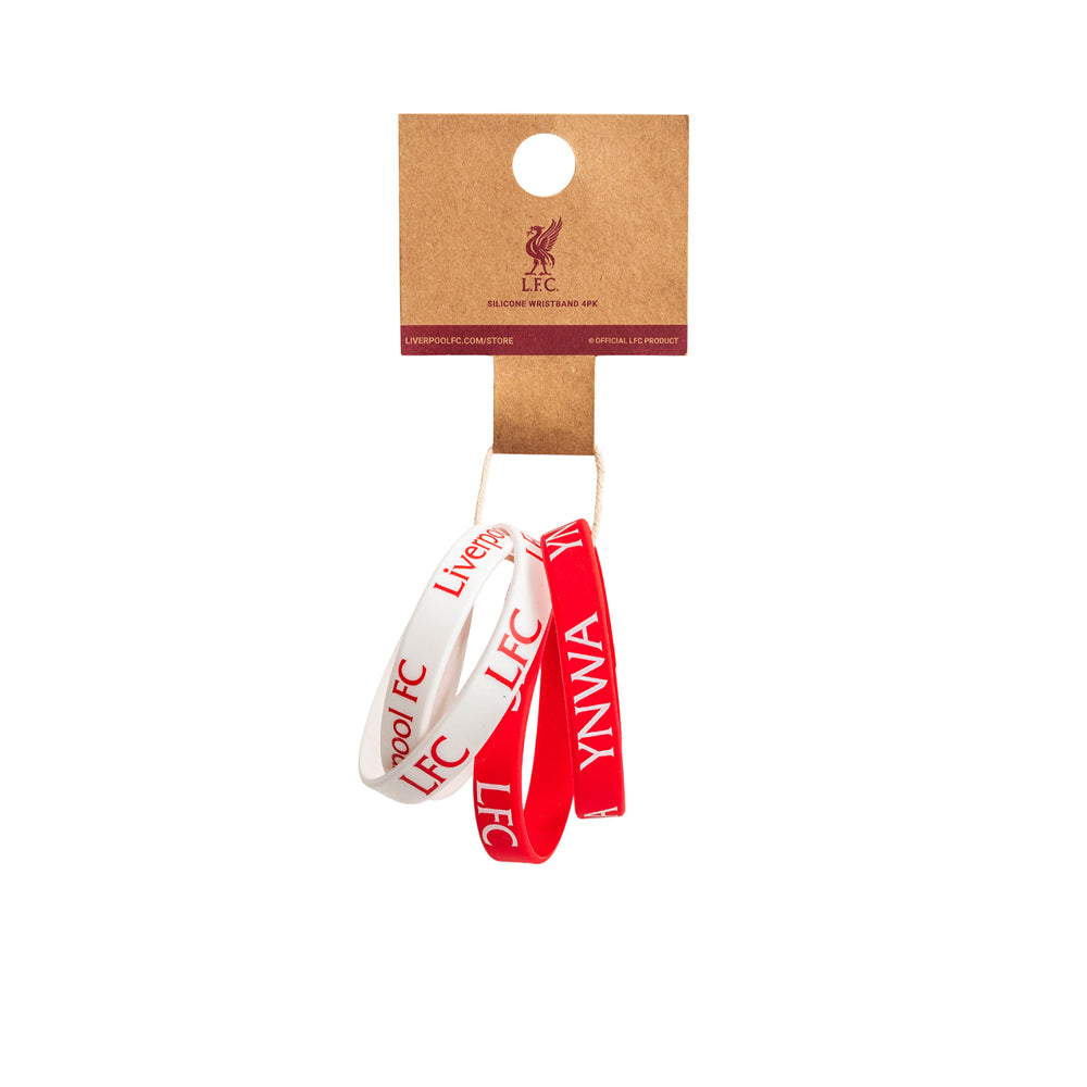 LFC Red And White Wristband (4 Pieces) - Supersports Thailand