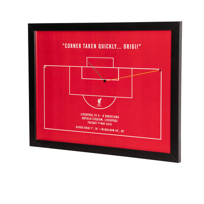 LIVERPOOL FOOTBALL CLUB Iconic Goals Print