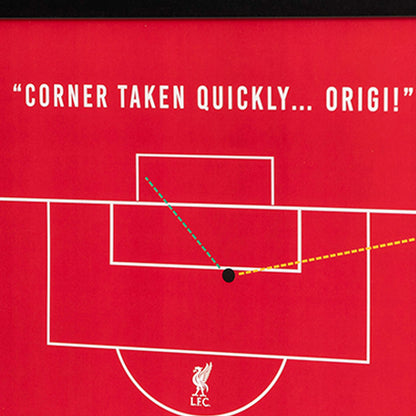 LIVERPOOL FOOTBALL CLUB Iconic Goals Print