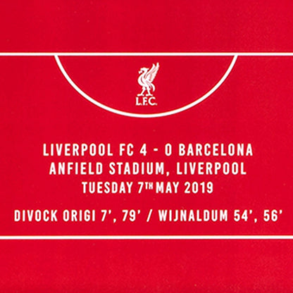 LIVERPOOL FOOTBALL CLUB Iconic Goals Print