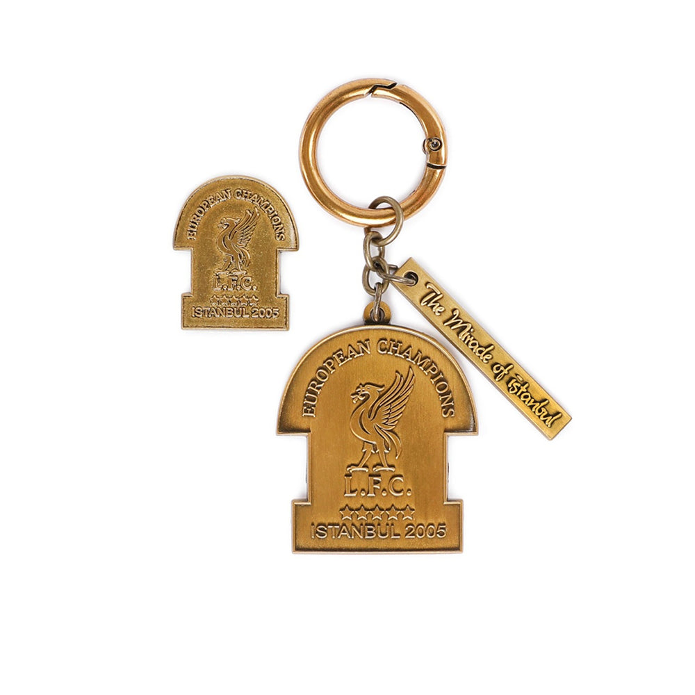 LFC Istanbul 2005 Badge And Keyring Set - Supersports Thailand