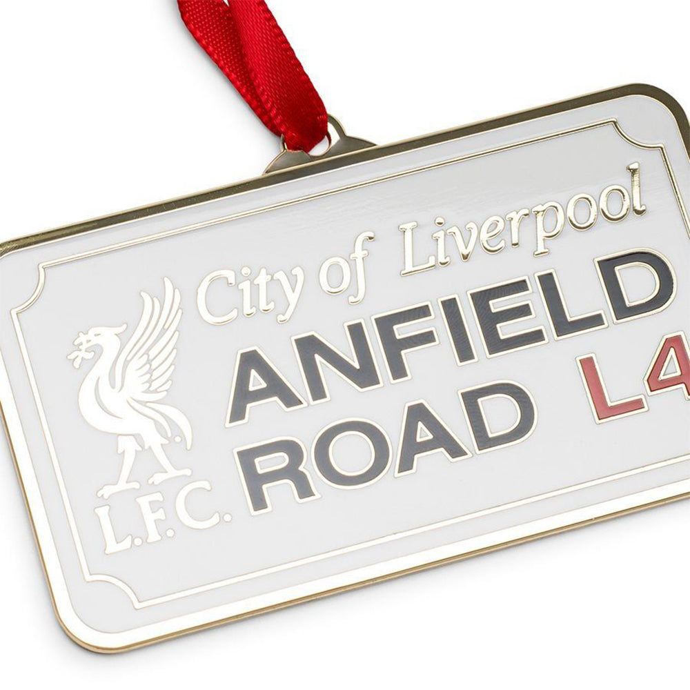 LFC TIA & Anfield Road Sign ของประดับต้นคริสต์มาส (2 ชิ้น) Supersports Thailand