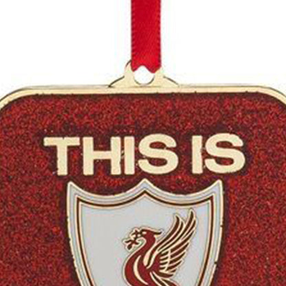 LFC TIA & Anfield Road Sign ของประดับต้นคริสต์มาส (2 ชิ้น)