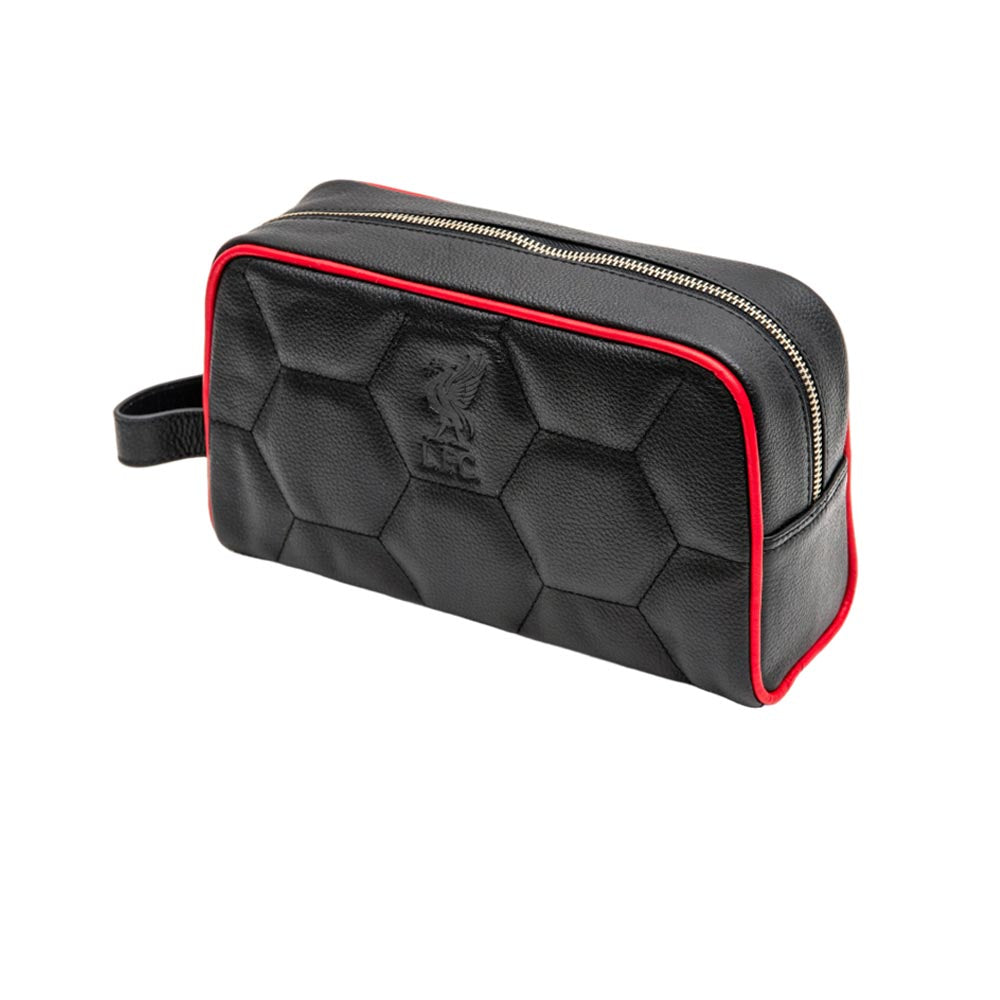 LFC Black Leather Unisex Washbag - Supersports Thailand Supersports Thailand