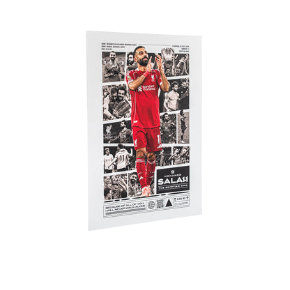 LFC Salah Montage Limited Edition Print Postcard - Supersports Thailand