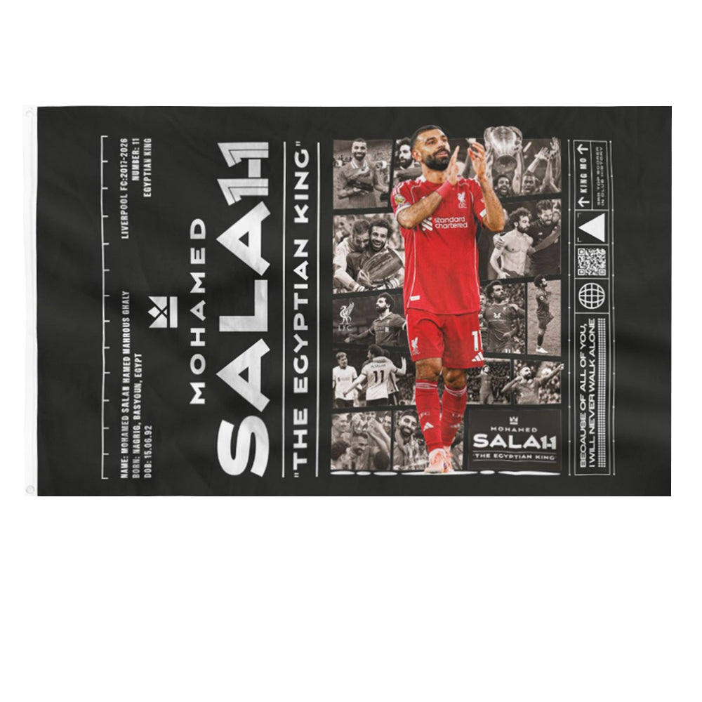 LFC Salah Montage Flag - Supersports Thailand Supersports Thailand