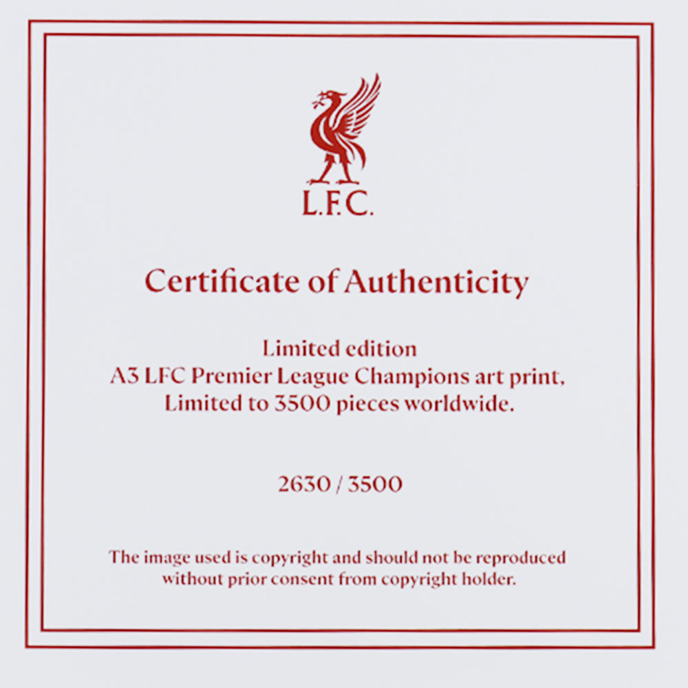 LFC Champions Limited Edition Print - Supersports Thailand Supersports Thailand