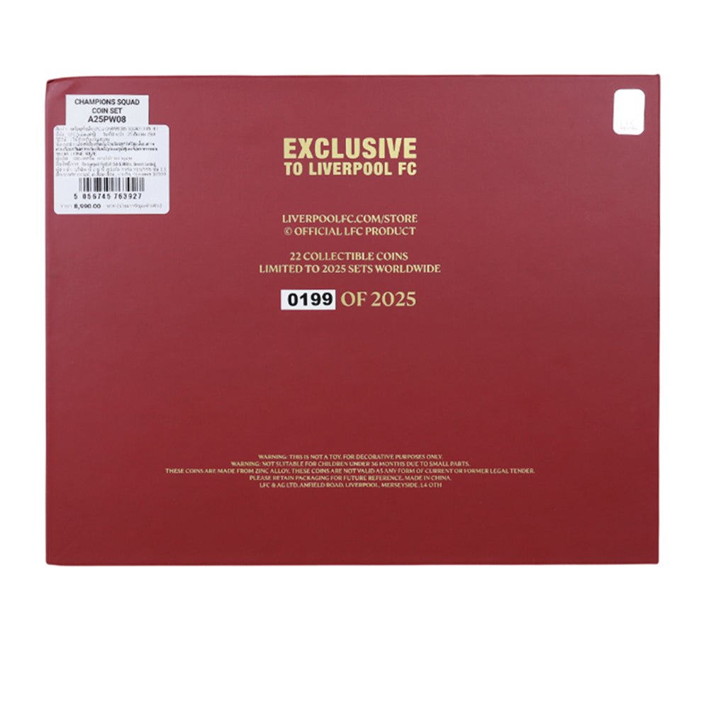 LFC Champions Squad Collectible Coin Set - Supersports Thailand