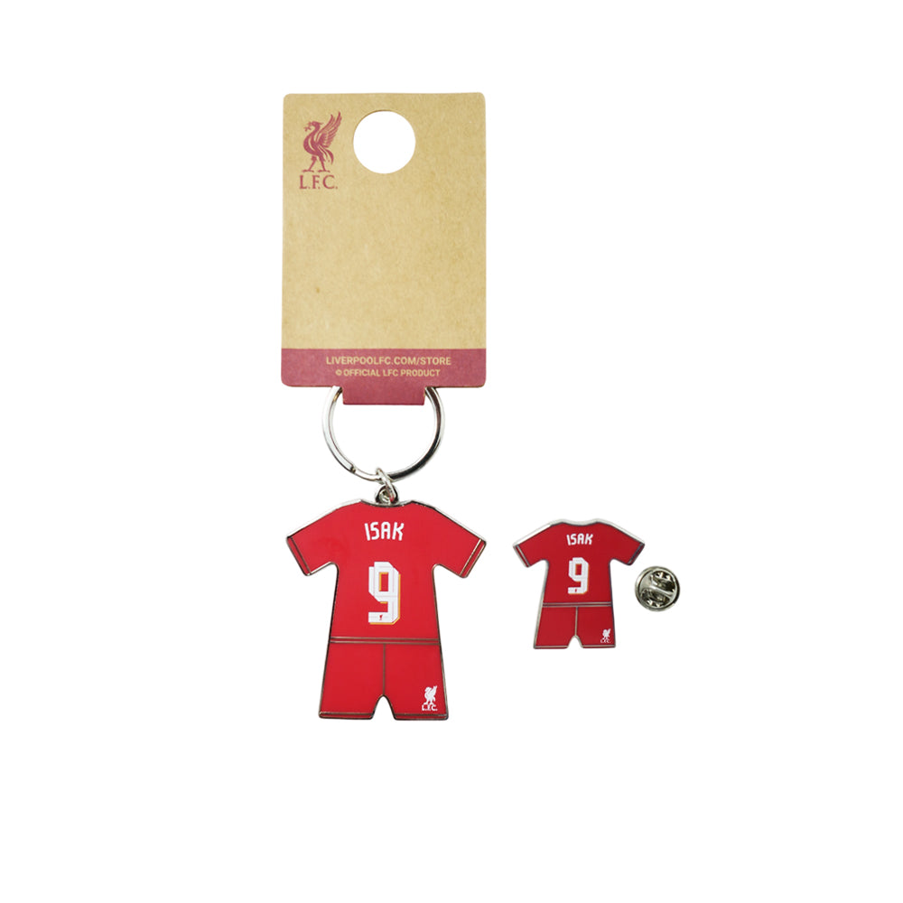 LFC 2025/26 Isak Badge And Keyring Set - Supersports Thailand