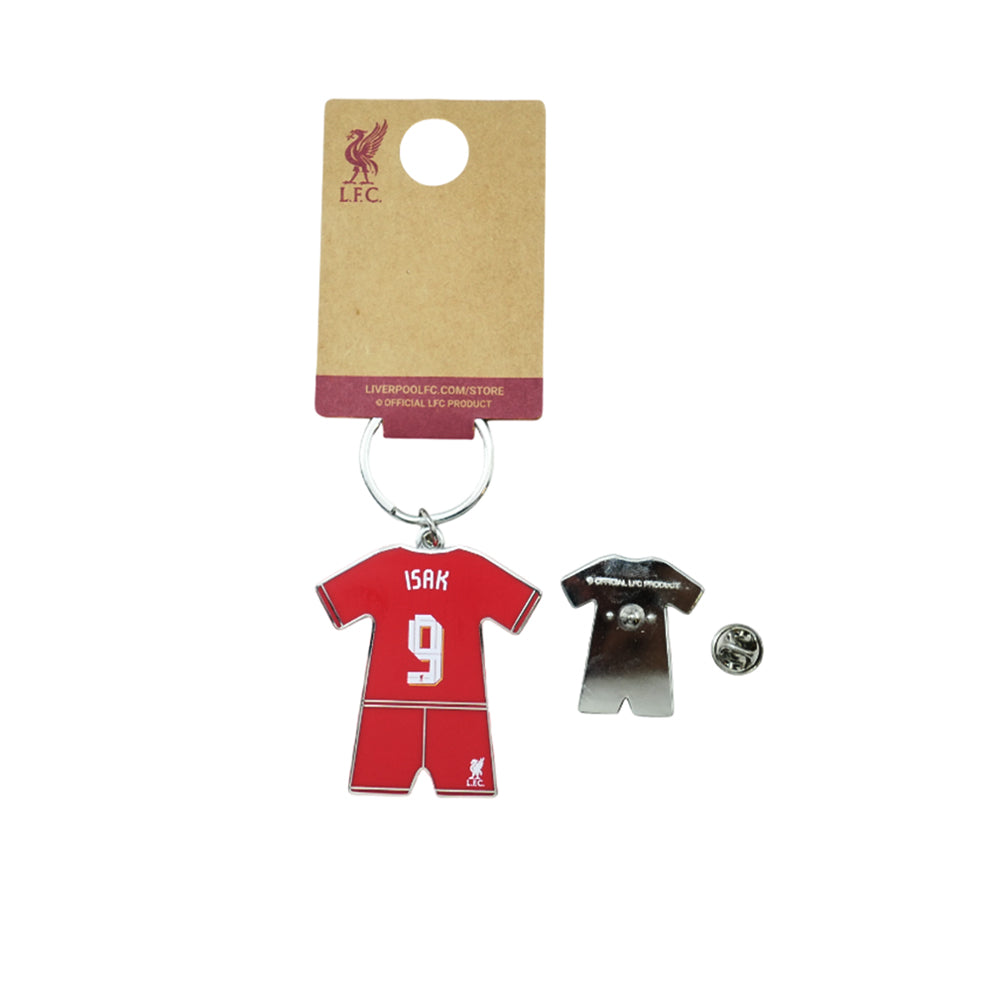 LFC 2025/26 Isak Badge And Keyring Set - Supersports Thailand Supersports Thailand