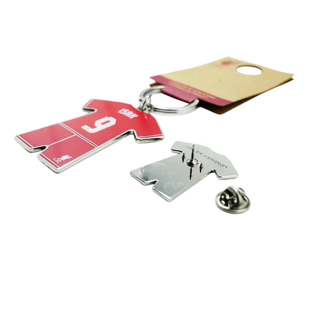 LFC 2025/26 Isak Badge And Keyring Set - Supersports Thailand Supersports Thailand