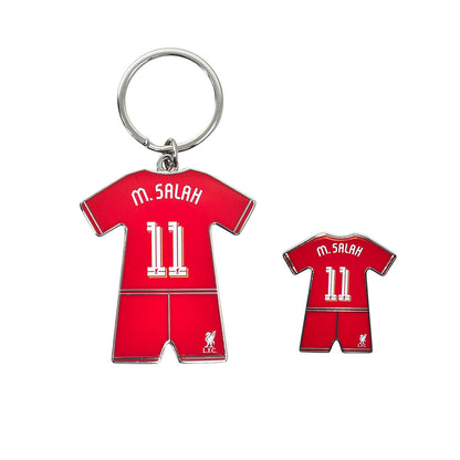 LFC 2025/26 Salah Badge And Keyring Set - Supersports Thailand