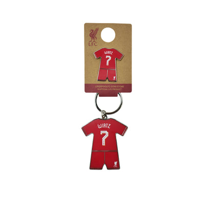 LFC 2025/26 Wirtz Badge and keyring Set - Supersports Thailand
