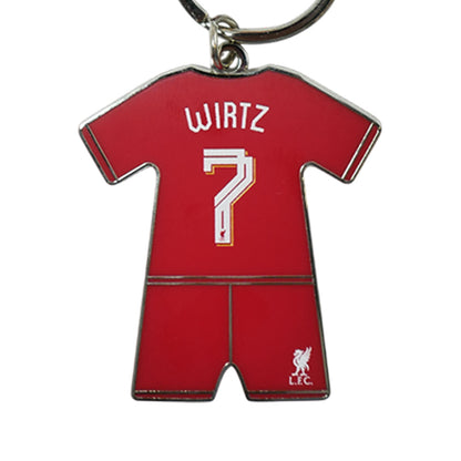 LFC 2025/26 Wirtz Badge and keyring Set - Supersports Thailand
