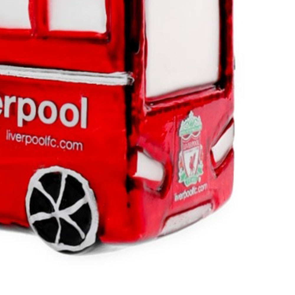 LFC Team Bus Glass Christmas Bauble - Supersports Thailand