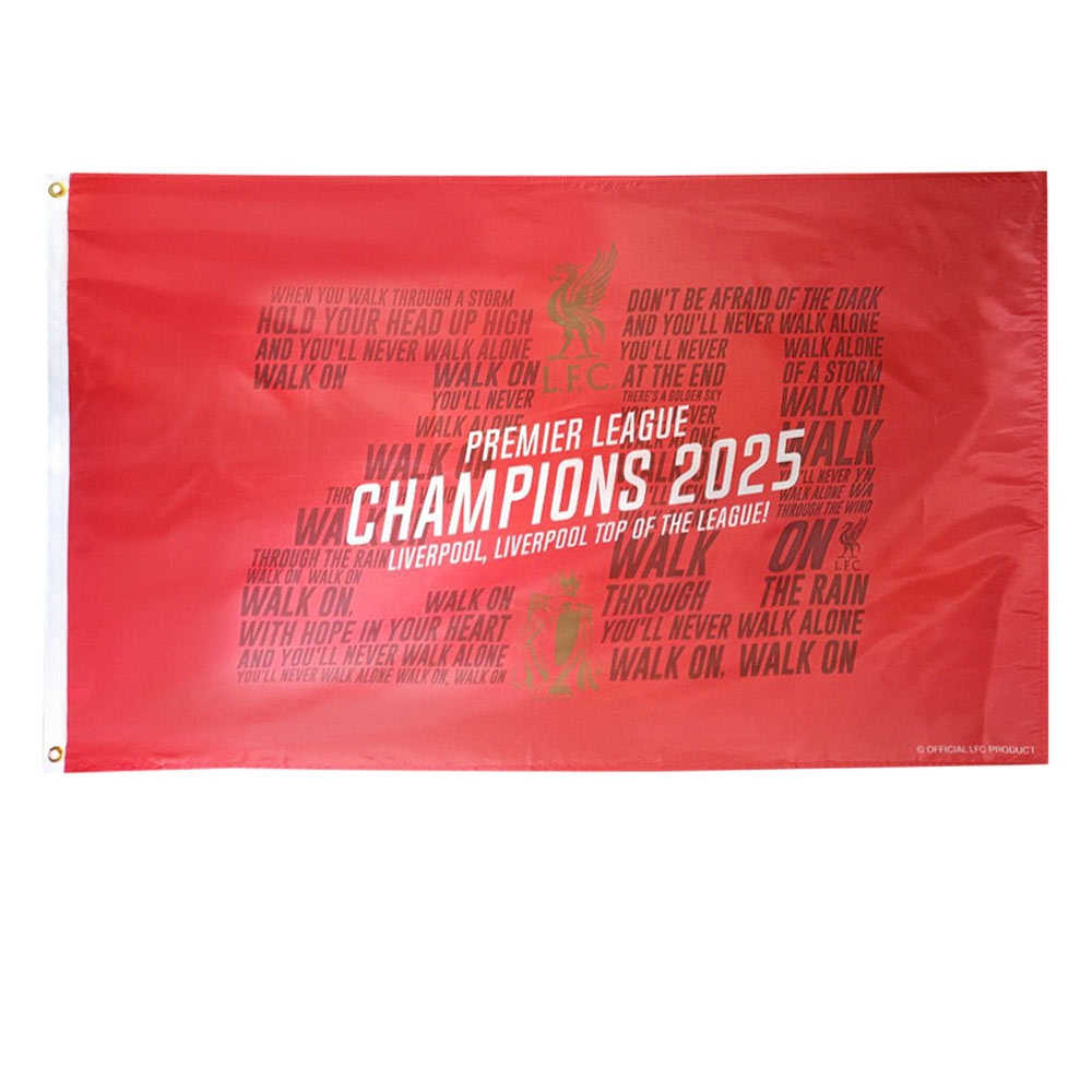 LFC EPL Champions 2024/25 ธง