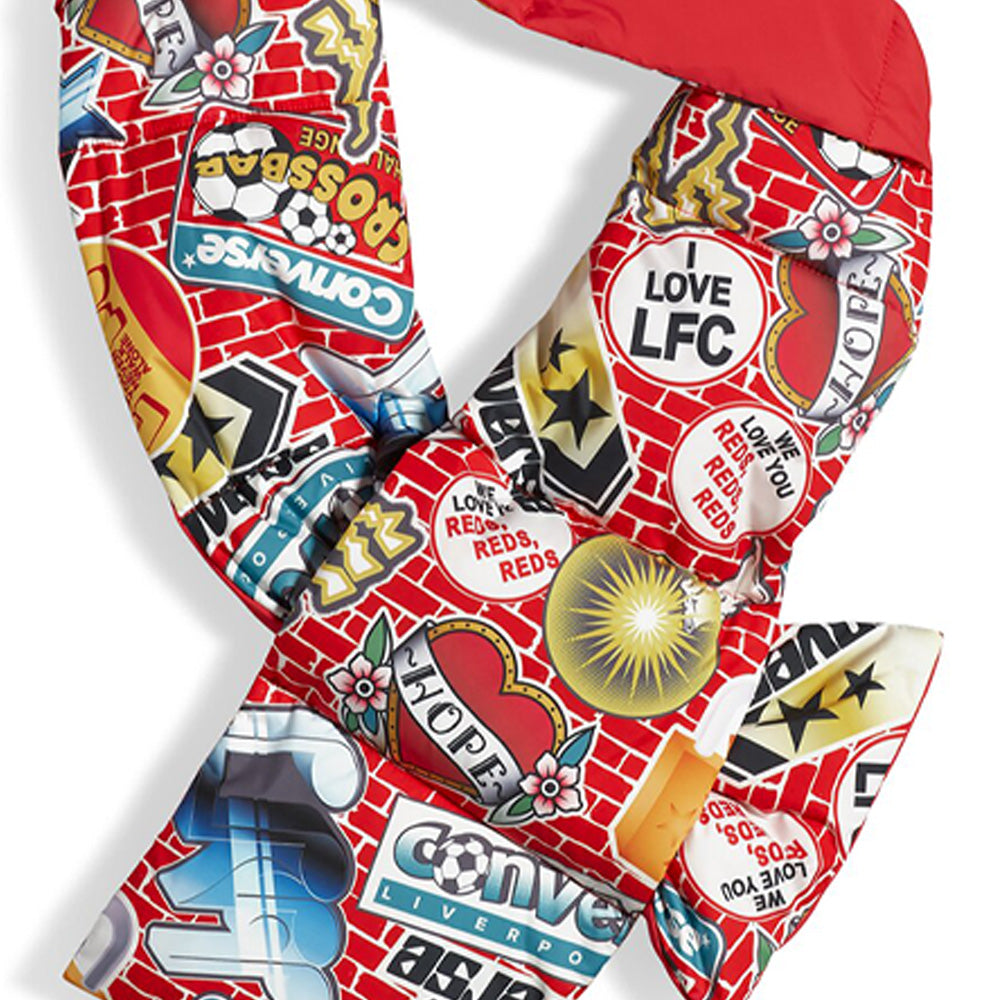 LFC X Converse Red Unisex Scarf