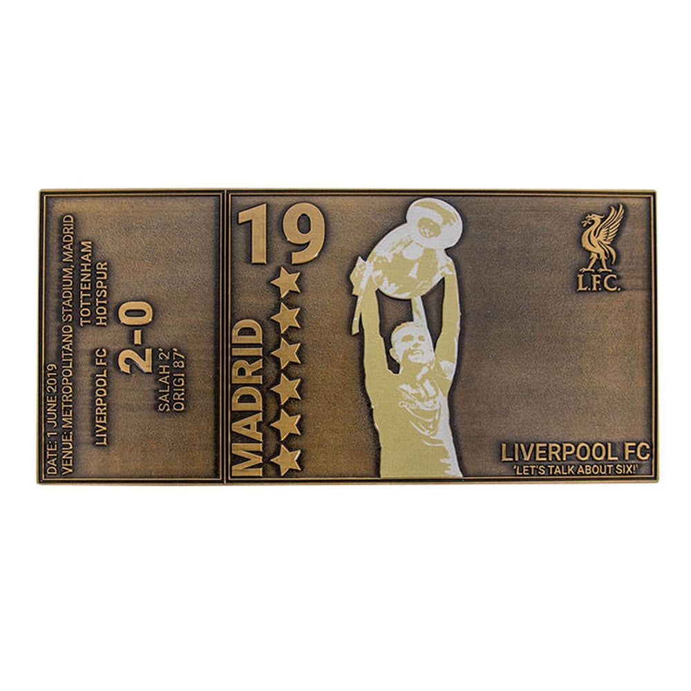 LFC Champions League Final 2019 Collectible Ticket - Supersports Thailand
