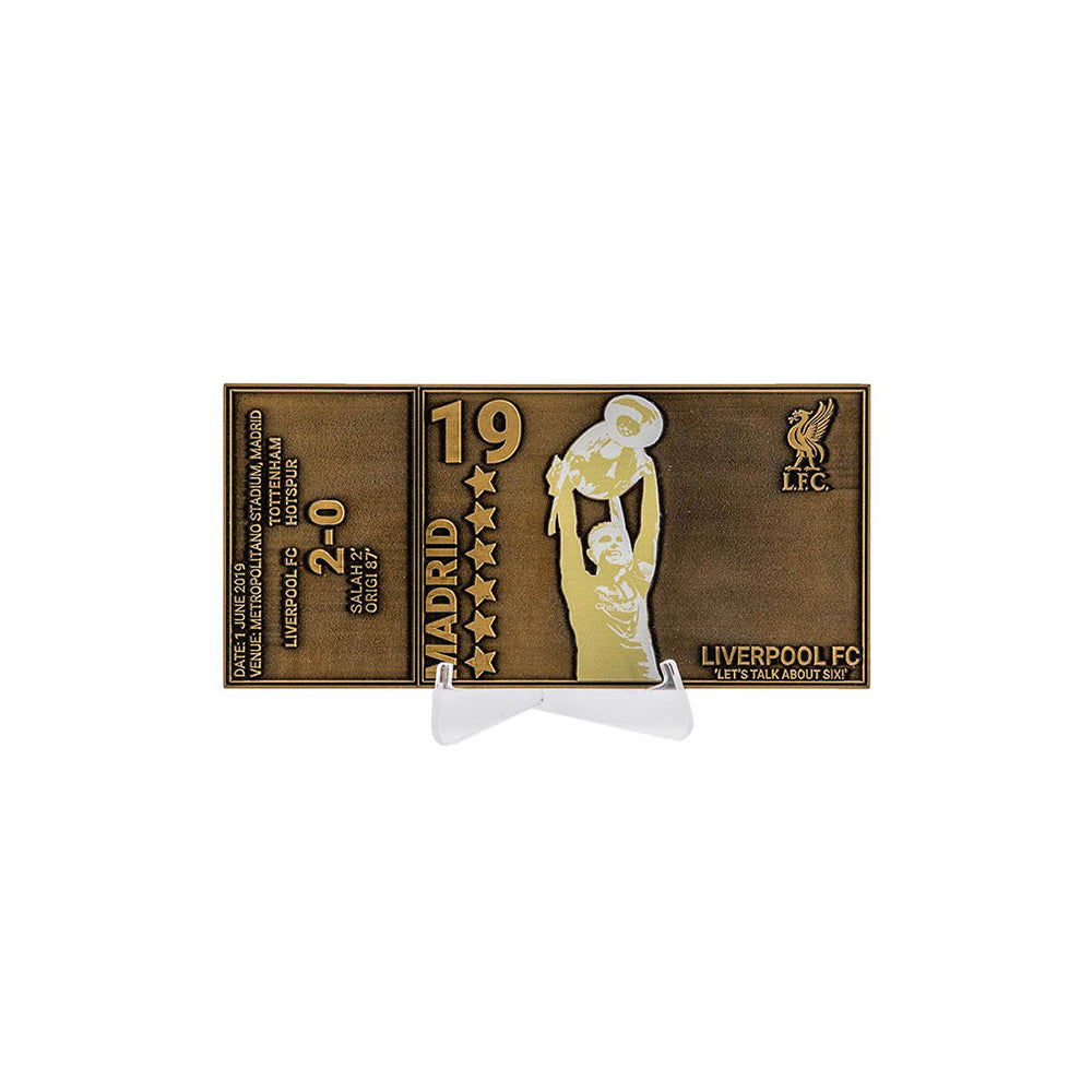 LFC Champions League Final 2019 Collectible Ticket - Supersports Thailand