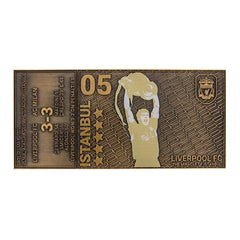 LIVERPOOL FOOTBALL CLUB Champions League Final 2005 ตั๋วสะสม