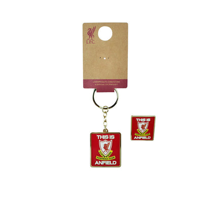LFC This Is Anfield Badge & Keyring Set - Supersports Thailand
