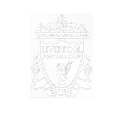 LFC Liverbird Car Sticker - Supersports Thailand