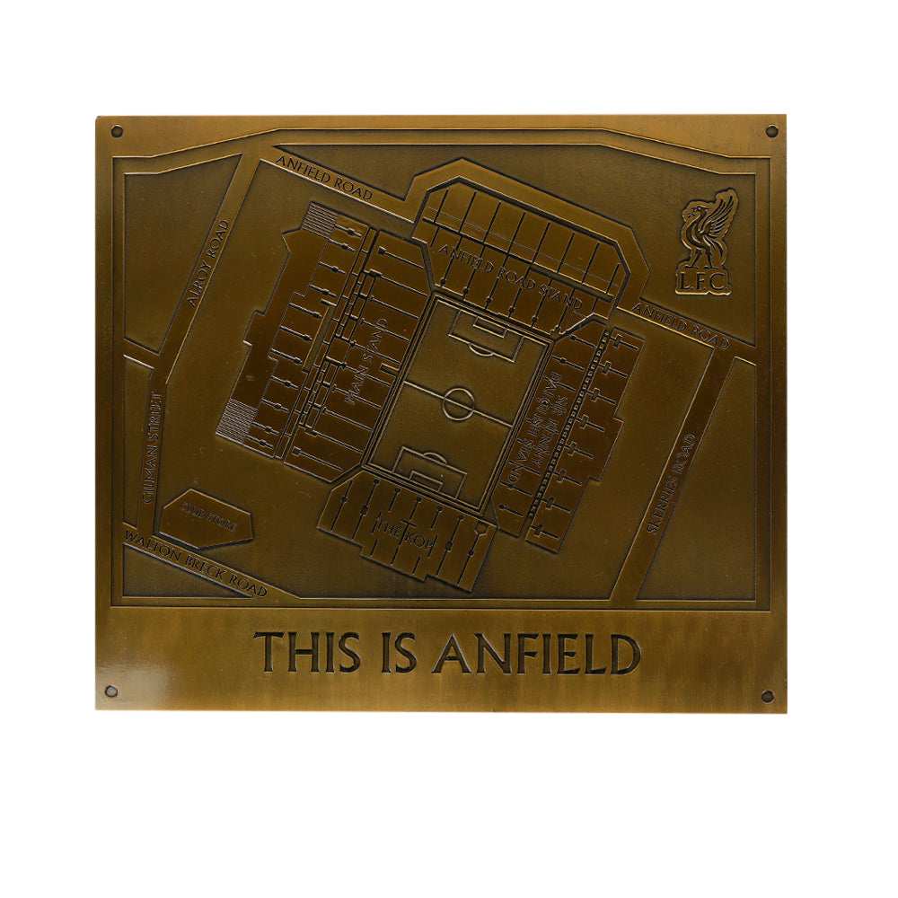 LFC Anfield Blueprint แผ่นป้าย