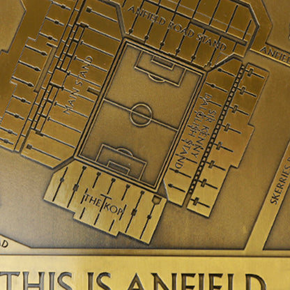 LFC Anfield Blueprint แผ่นป้าย