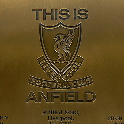 LFC Anfield Blueprint แผ่นป้าย