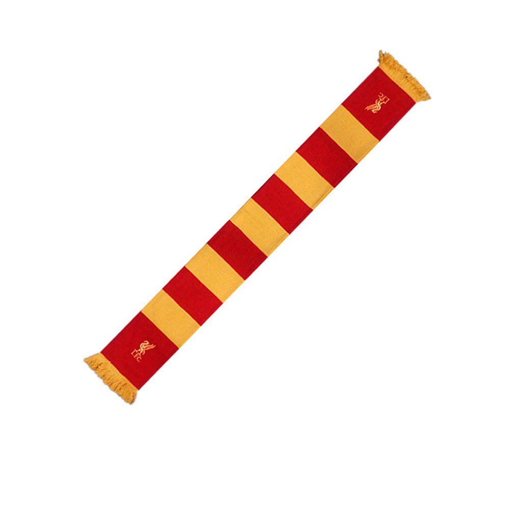 LIVERPOOL FOOTBALL CLUB Red & Gold Bar ผ้าพันคอผู้ใหญ่