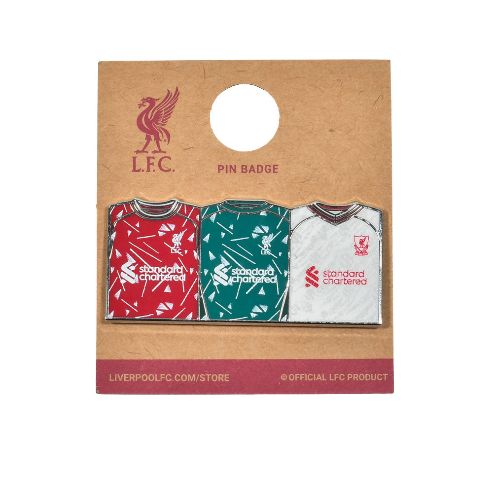LFC Home, Away & Goalkeeper 2026/27 เข็มกลัด Supersports Thailand