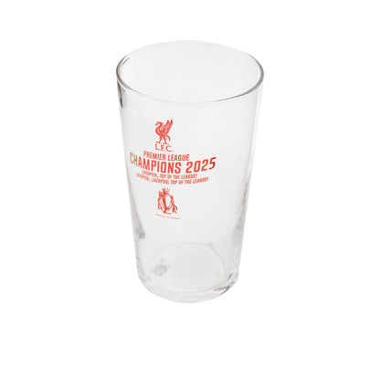 LFC EPL Champions 24/25 Pint Glass - Supersports Thailand