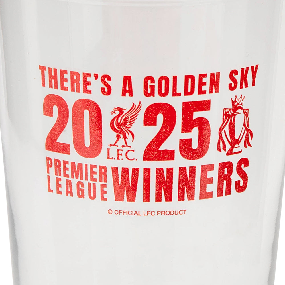 LFC EPL Winners 24/25 Pint Glass - Supersports Thailand Supersports Thailand
