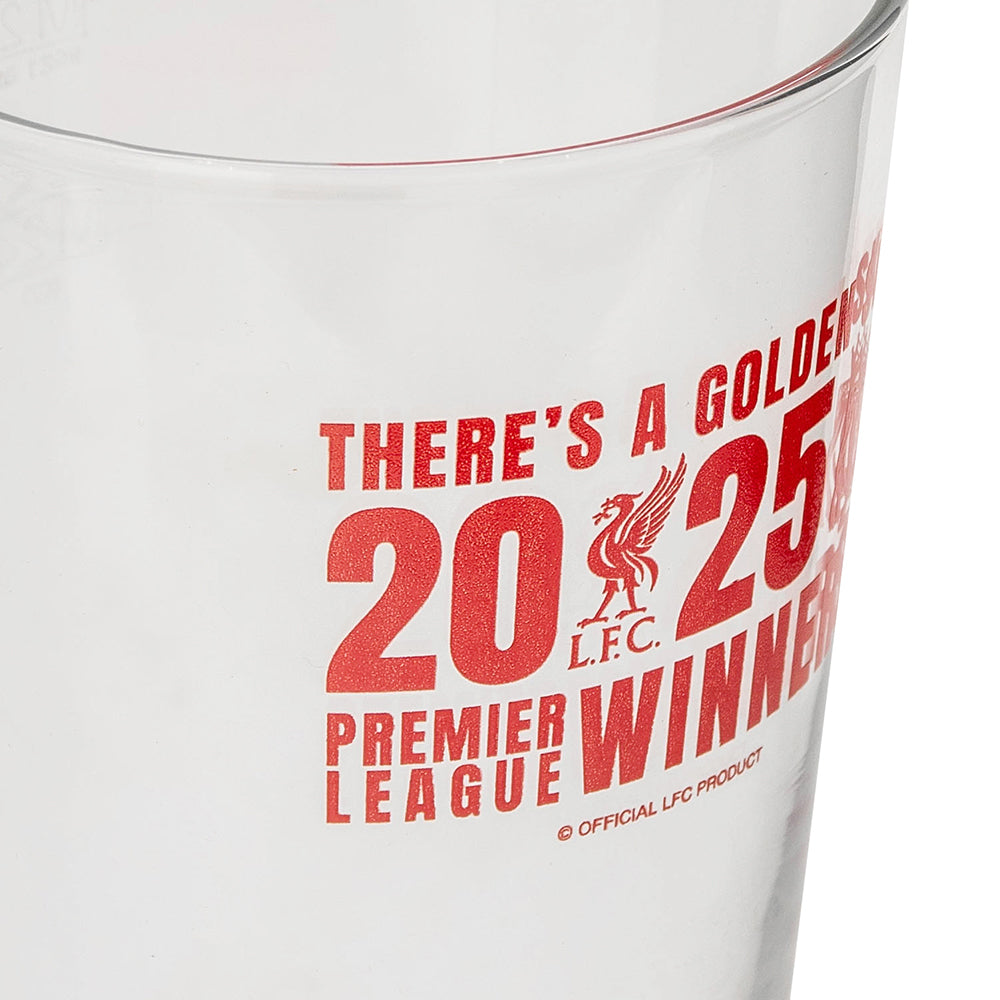 LFC EPL Winners 24/25 Pint Glass - Supersports Thailand Supersports Thailand