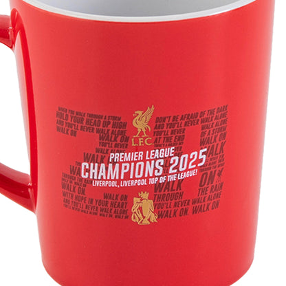 LFC EPL Champions 24/25 Red Mug - Supersports Thailand