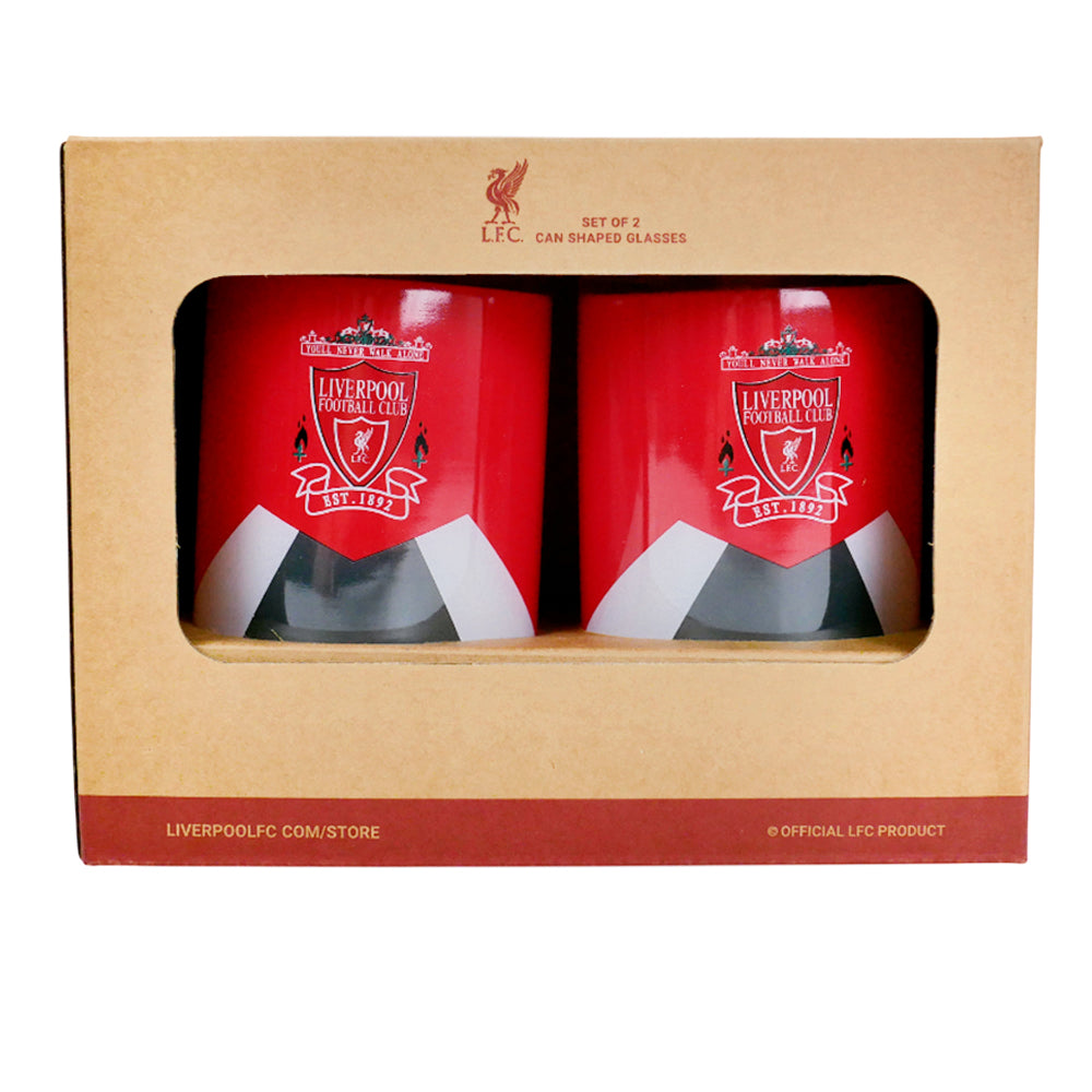 LFC Two Pack Can-Shaped Glasses - Supersports Thailand Supersports Thailand