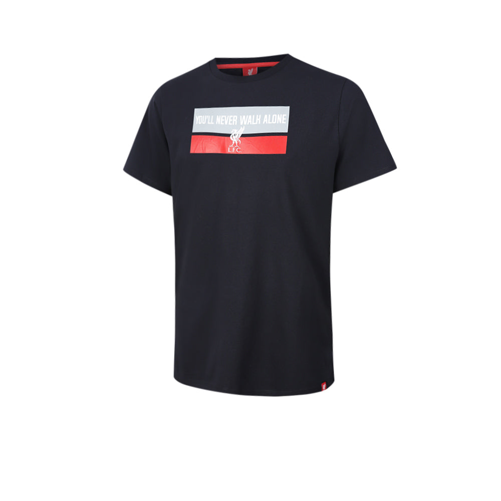 LFC YNWA Block เสื้อยืดผู้ชาย