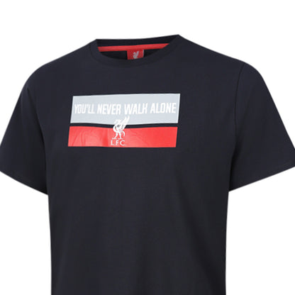 LFC YNWA Block เสื้อยืดผู้ชาย