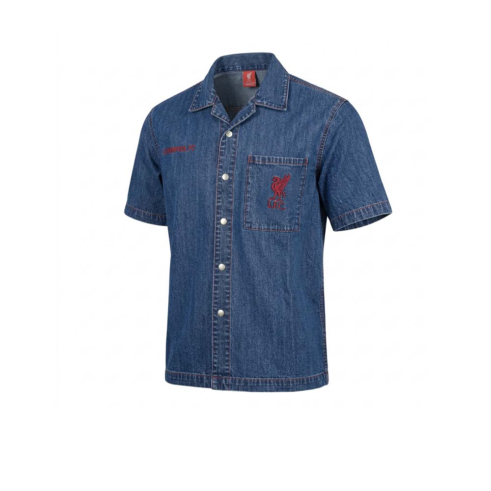 LFC YNWA Denim Men's Shirt - Supersports Thailand Supersports Thailand