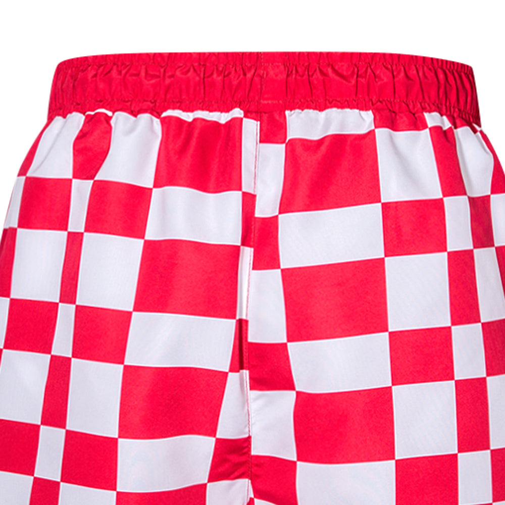 LFC Check กางเกงลำลองขาสั้นผู้ชาย