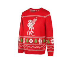 LFC Fairisle Christmas Kids Sweatshirt